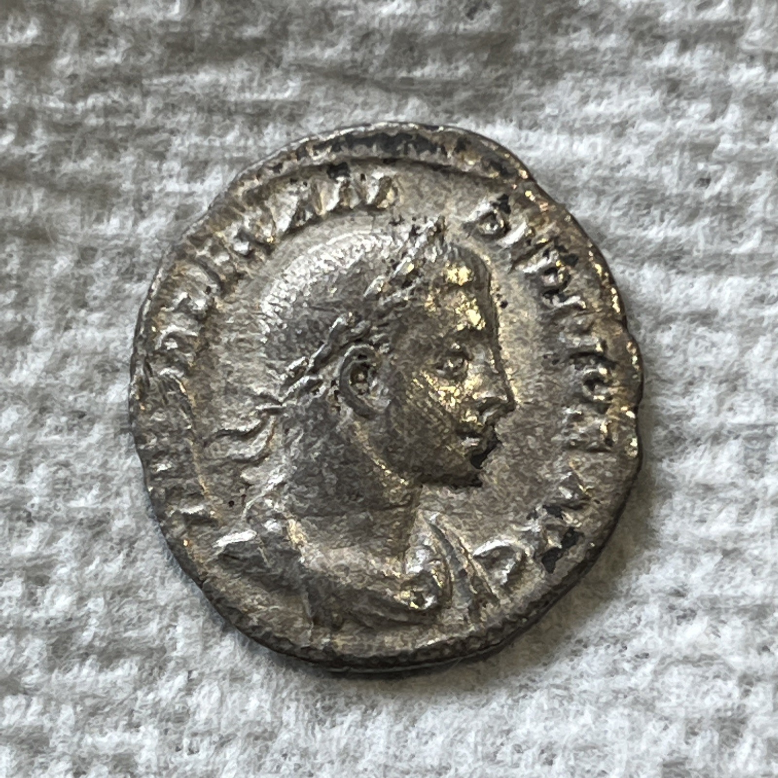 Ancient Roman Empire Fourree Coin Empire Severus Alexander 222-235 AD.