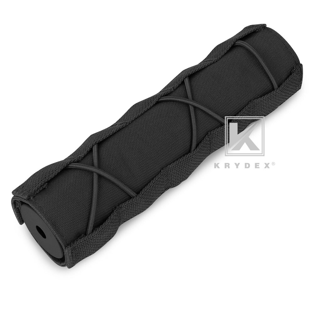 KRYDEX 7inch 18cm Suppressor Cover Tactical Protect Sleeve Wrap Airsoft Hunting