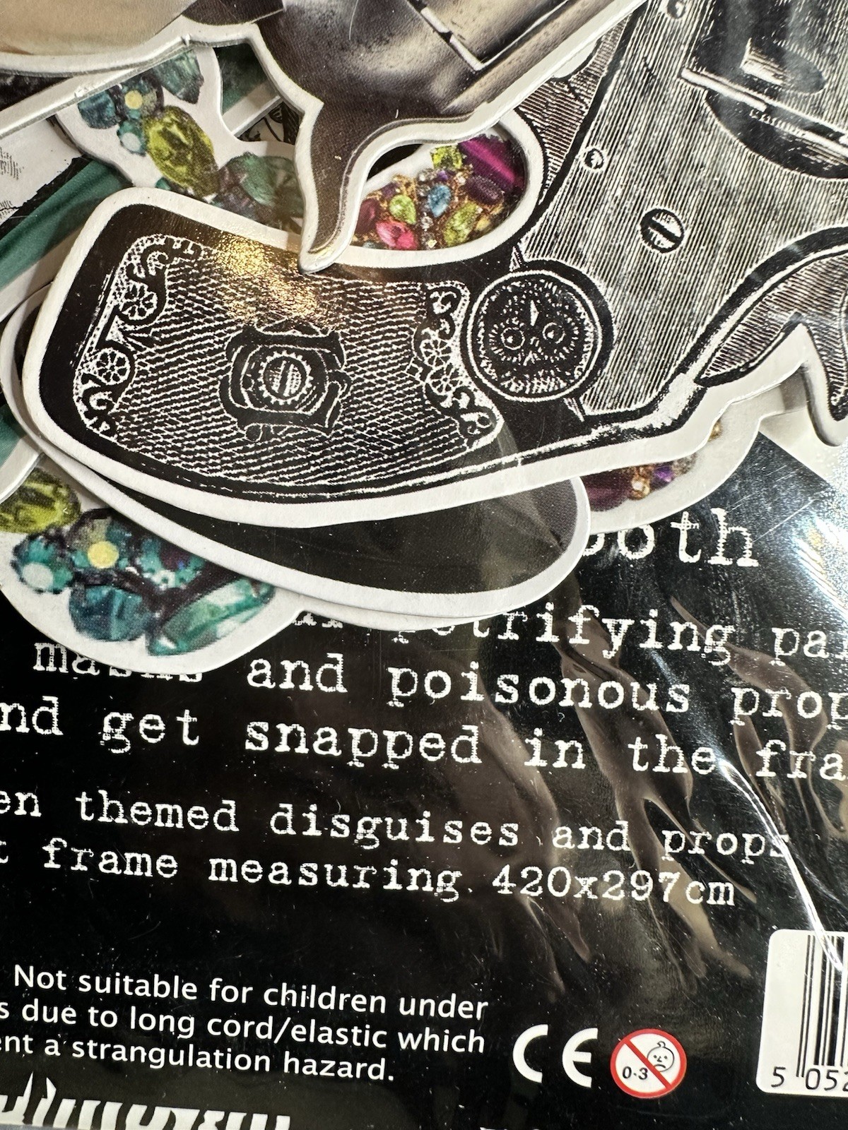 Talking Tables Halloween Skeleton Crew Photo Booth | Paper, 22 Disguises & Props