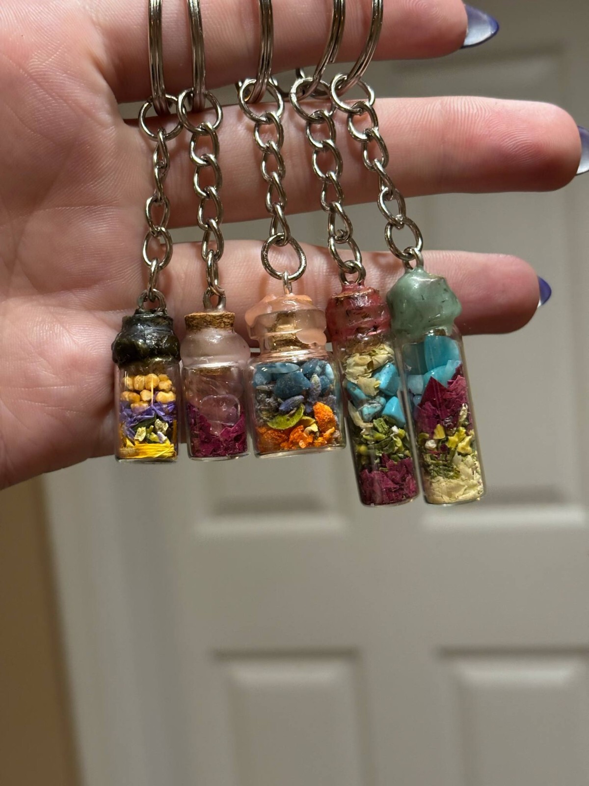 Handmade Wiccan Spell Jars. Made With Positive Intention Free Gift With Purchase