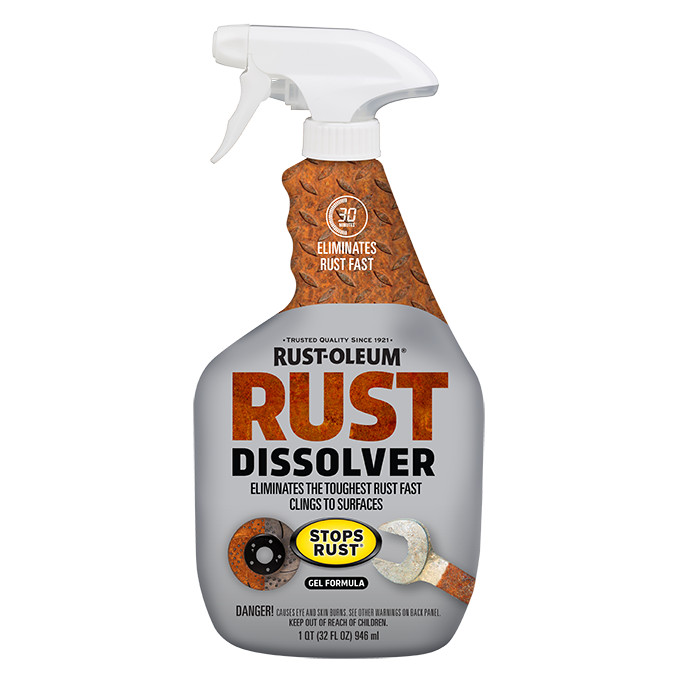Rust-Oleum Rust Dissolver Gel 32 OZ Spray
