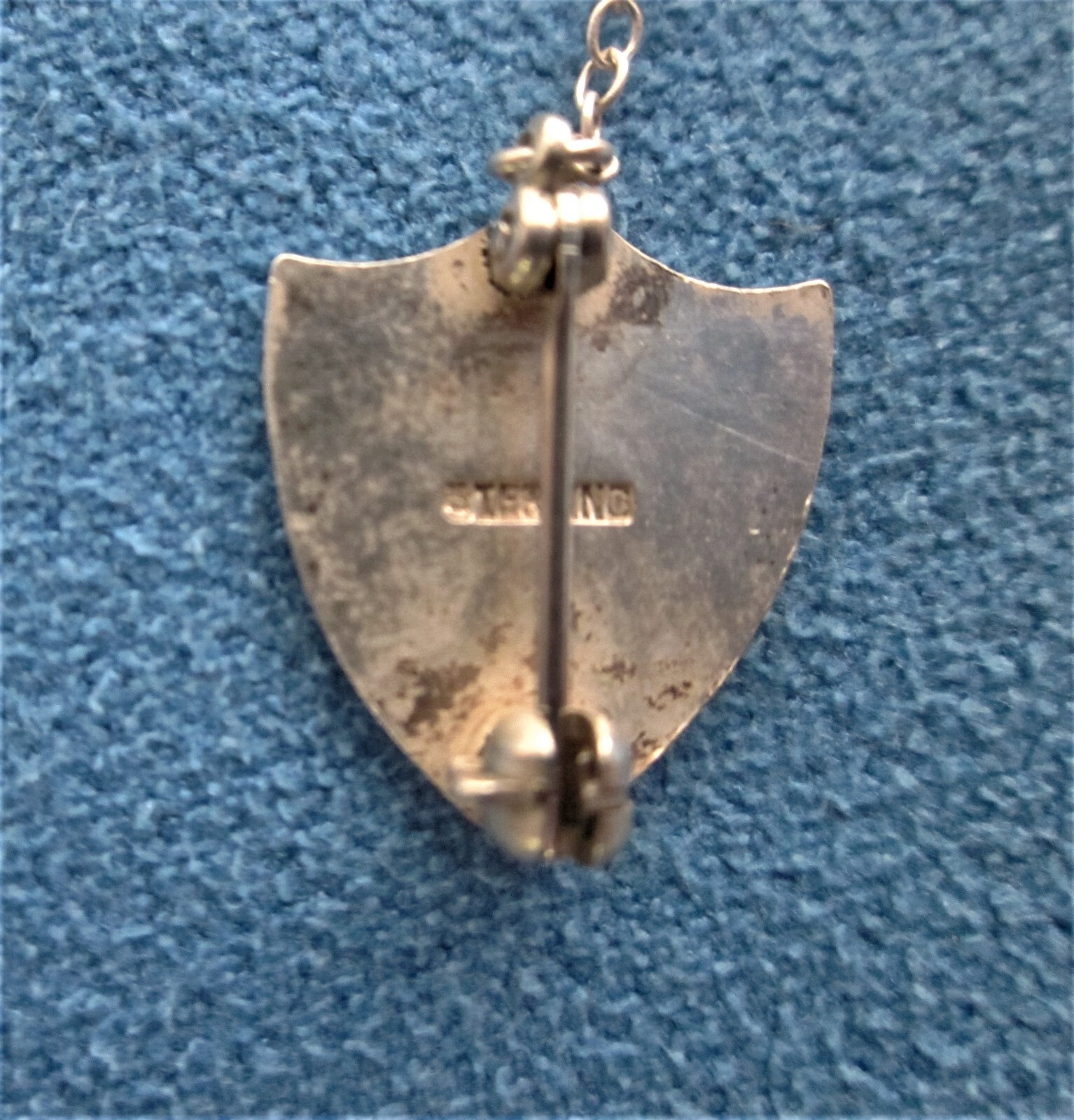 Sterling Silver & Enamel Pin - D of H (Daughters of Hope) - 1925- Antique