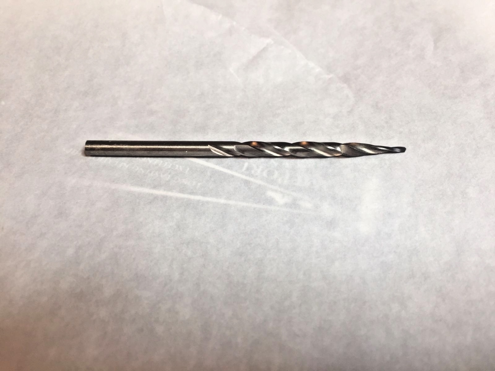 W L Fuller 20100156  5/32" #7 Screw Taper Point Drill