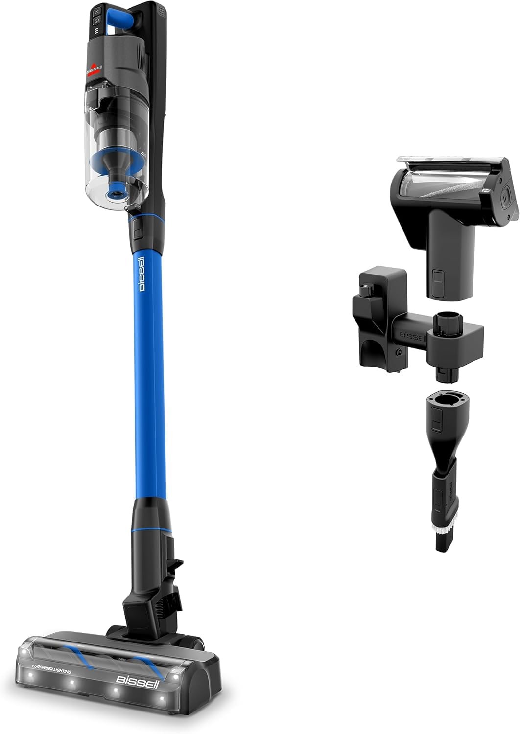 BISSELL PowerClean FurFinder 200W Cordless Vacuum, Rechargeable, 40 Min Battery