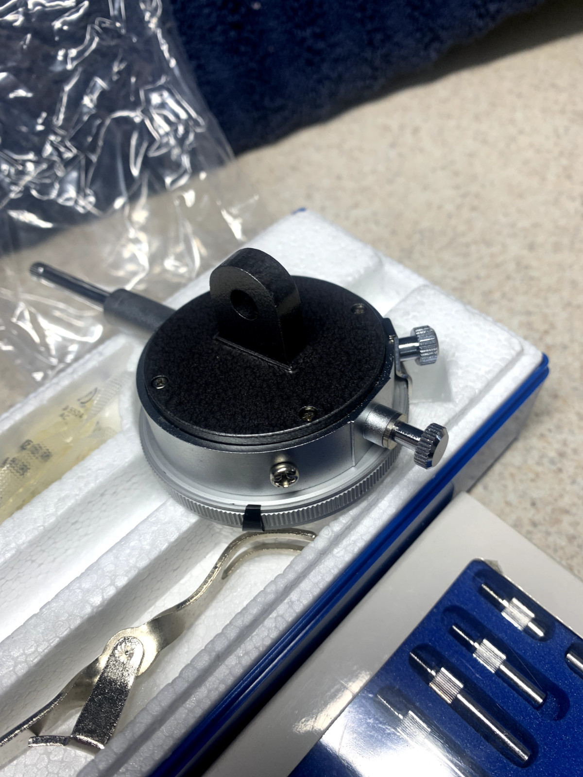 Machinist Tools: Yuasa 1" Dial Gauge 300-005 with indicator point set (NOS)