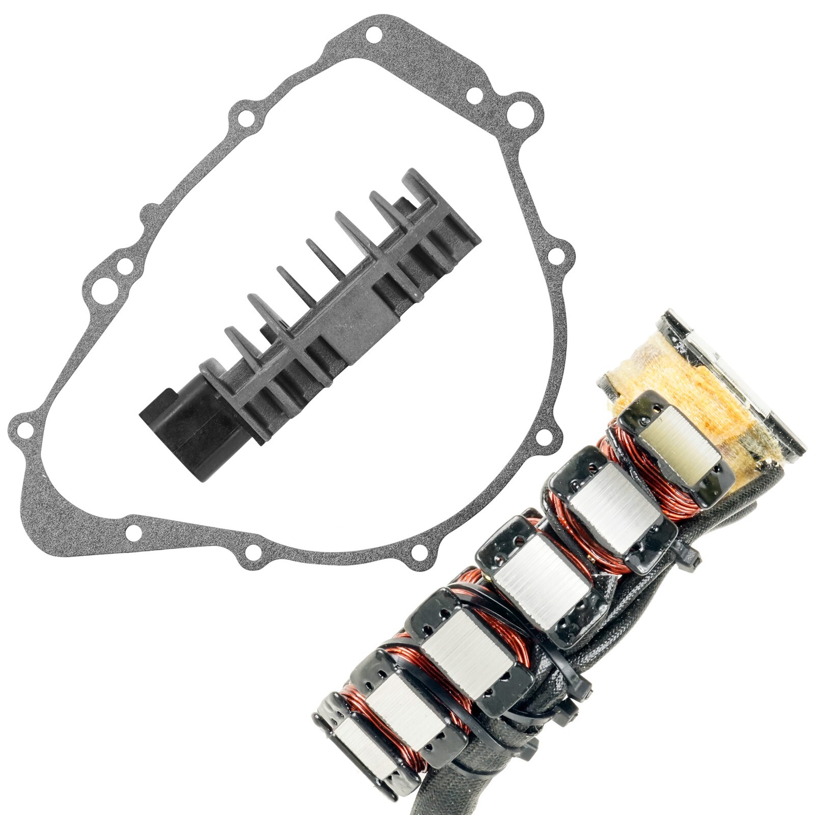 Stator & Regulator Rectifier for Yamaha Grizzly 600 YFM600 1999-2001 With Gasket