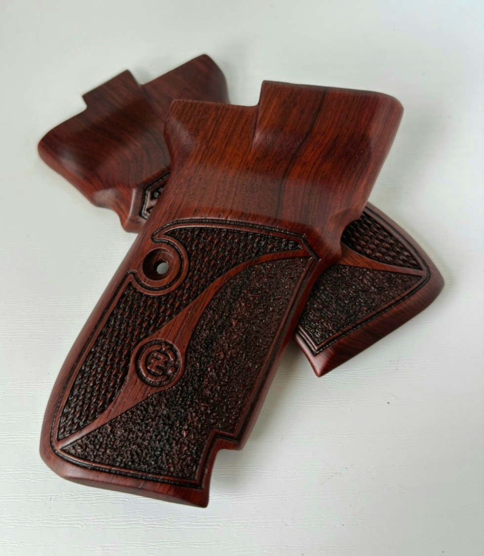 Premium solid wood grips for CZ83