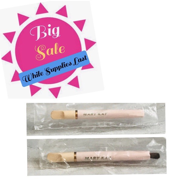 B) New In Package Mary Kay Compact Pink Retractable Lip Brush ~ Fast Ship