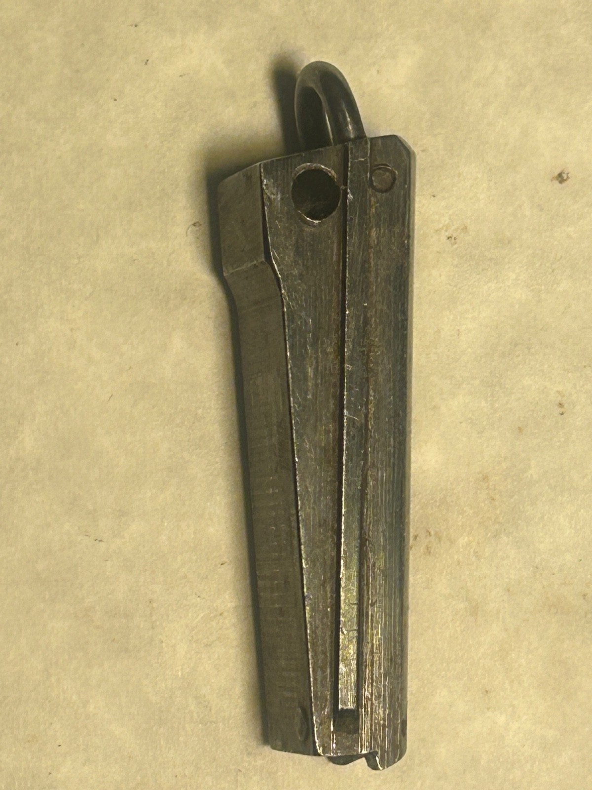 Flat 1911 Mainspring Housing With Lanyard Loop & internals