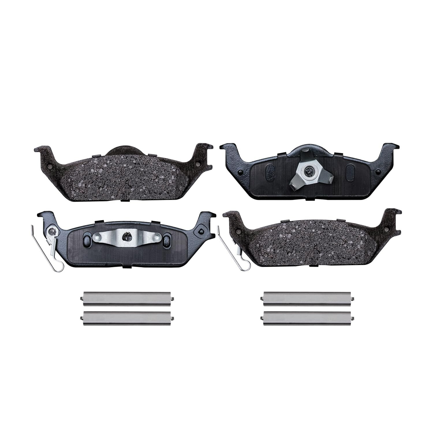 Front & Rear Ceramic Brake Pads for 2004 2005 - 2008 Ford F150 Lincoln Mark LT