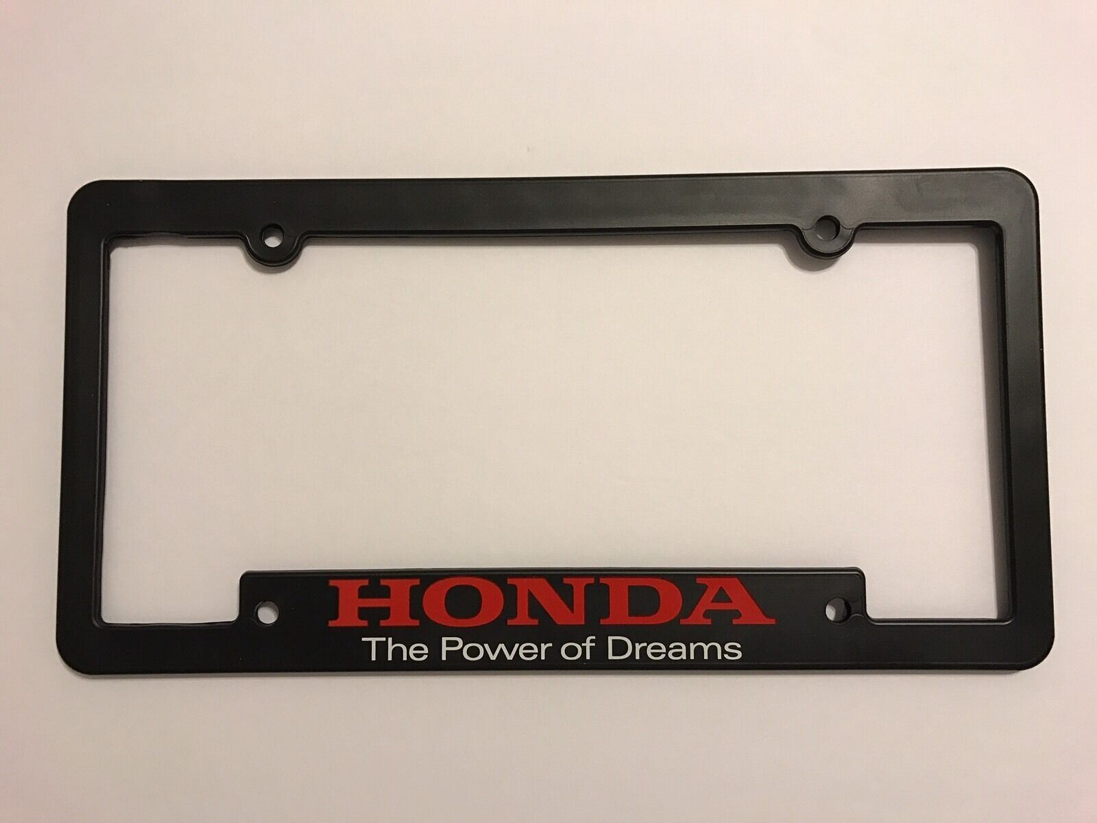Genuine Honda "The Power of Dreams" Brand New License Frame Plate