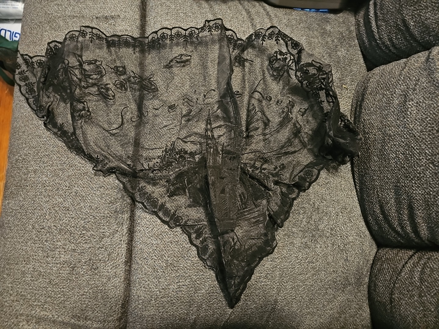 Souvenir De Lourdes Black Veil Catholic Women