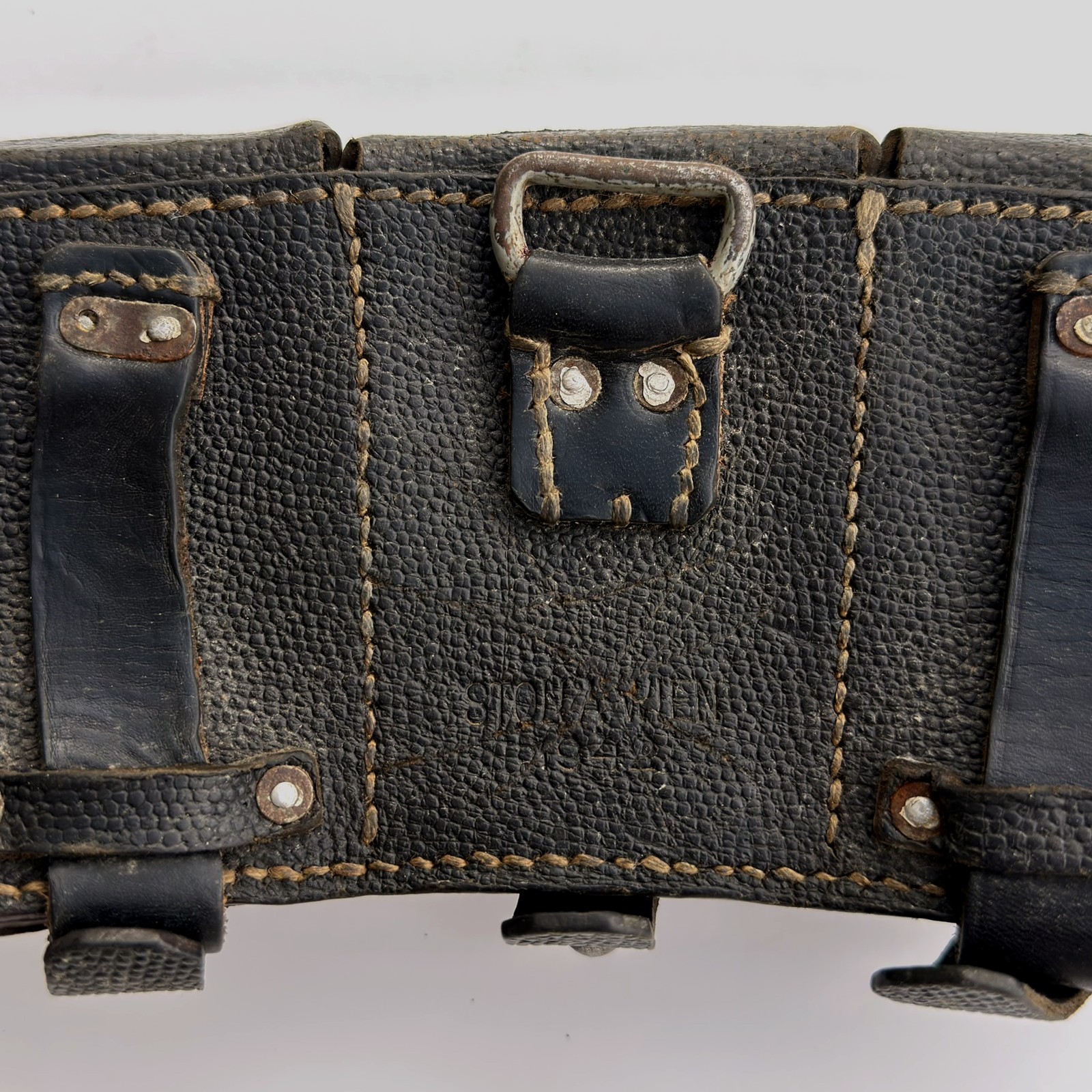 WWII German Ammo Pouch for 98k Mauser Rifle. Marked and Dated 1942