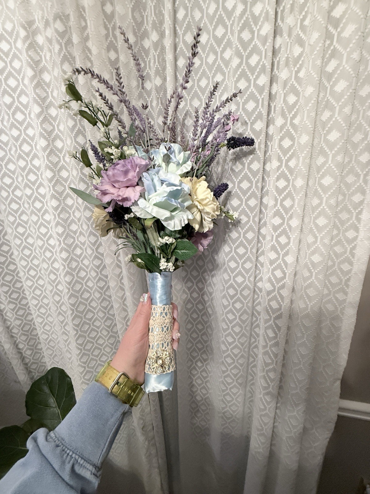 Wedding Boutonniere, Bouquet, Decor 15 Lot