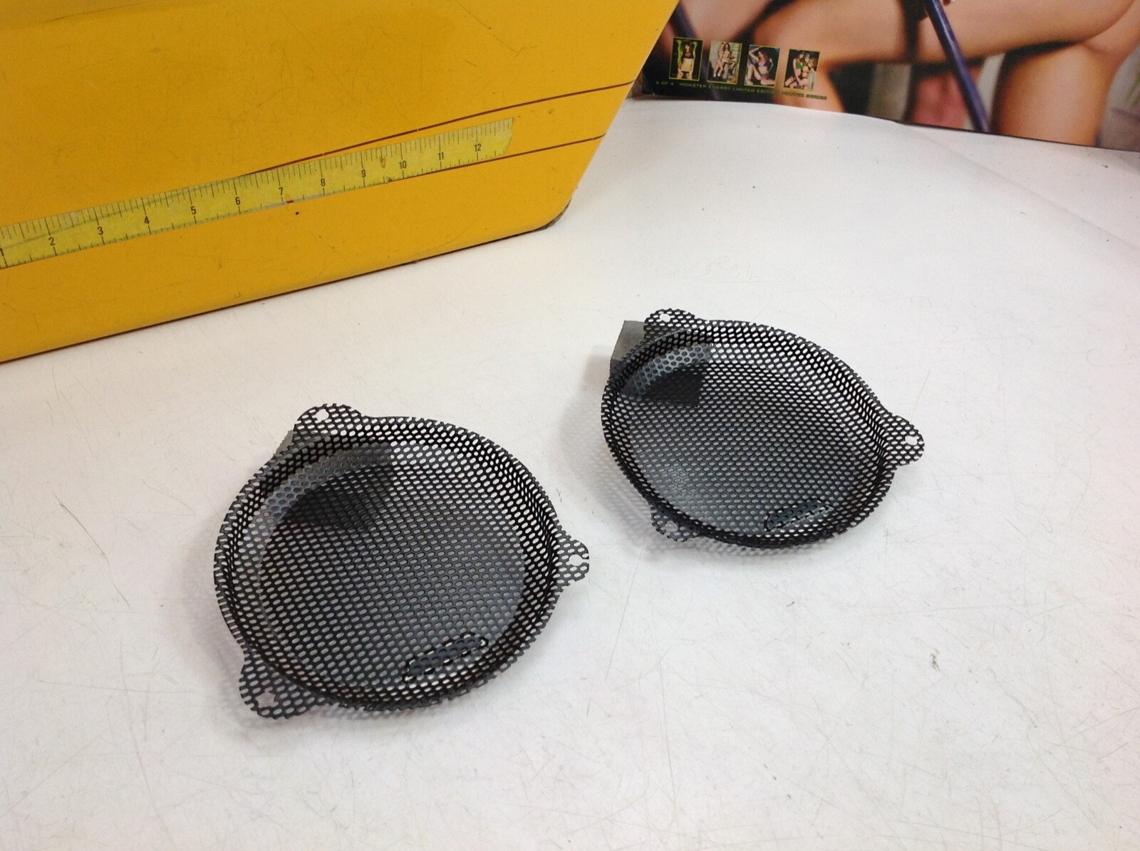 14-25 Harley Touring Front Fairing Rockford Fosgate 6.5" Speaker Covers/Grills