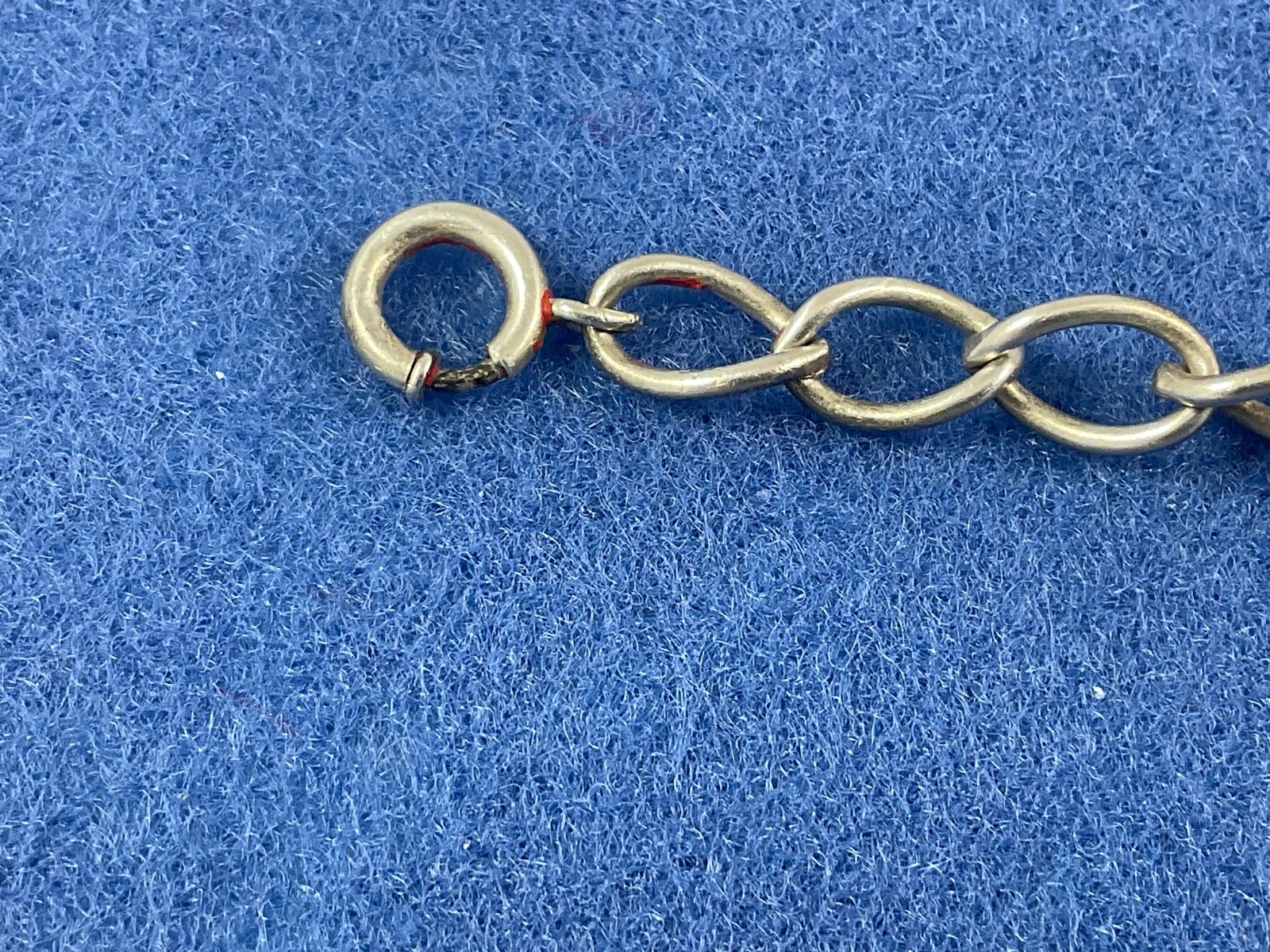 Vintage WW II Sterling Silver Navy Pilot Sweetheart Bracelet & Pendant