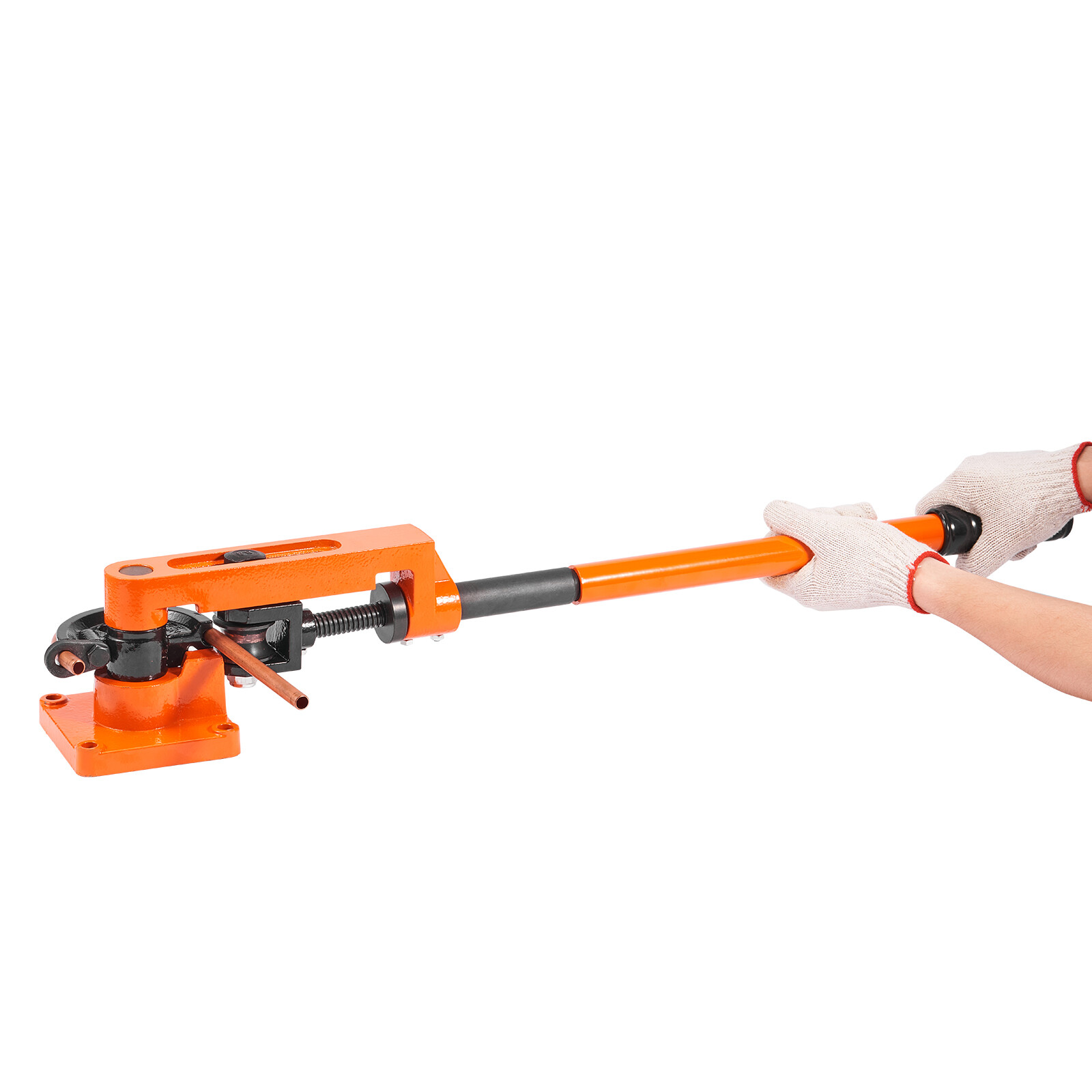 VEVOR Manual Pipe Tube Bender 3/8" to 1" OD with 7 Dies 180° Bending Tools