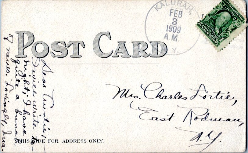 New York Kalurah 1909 4a-bar  1904-1910  PC.