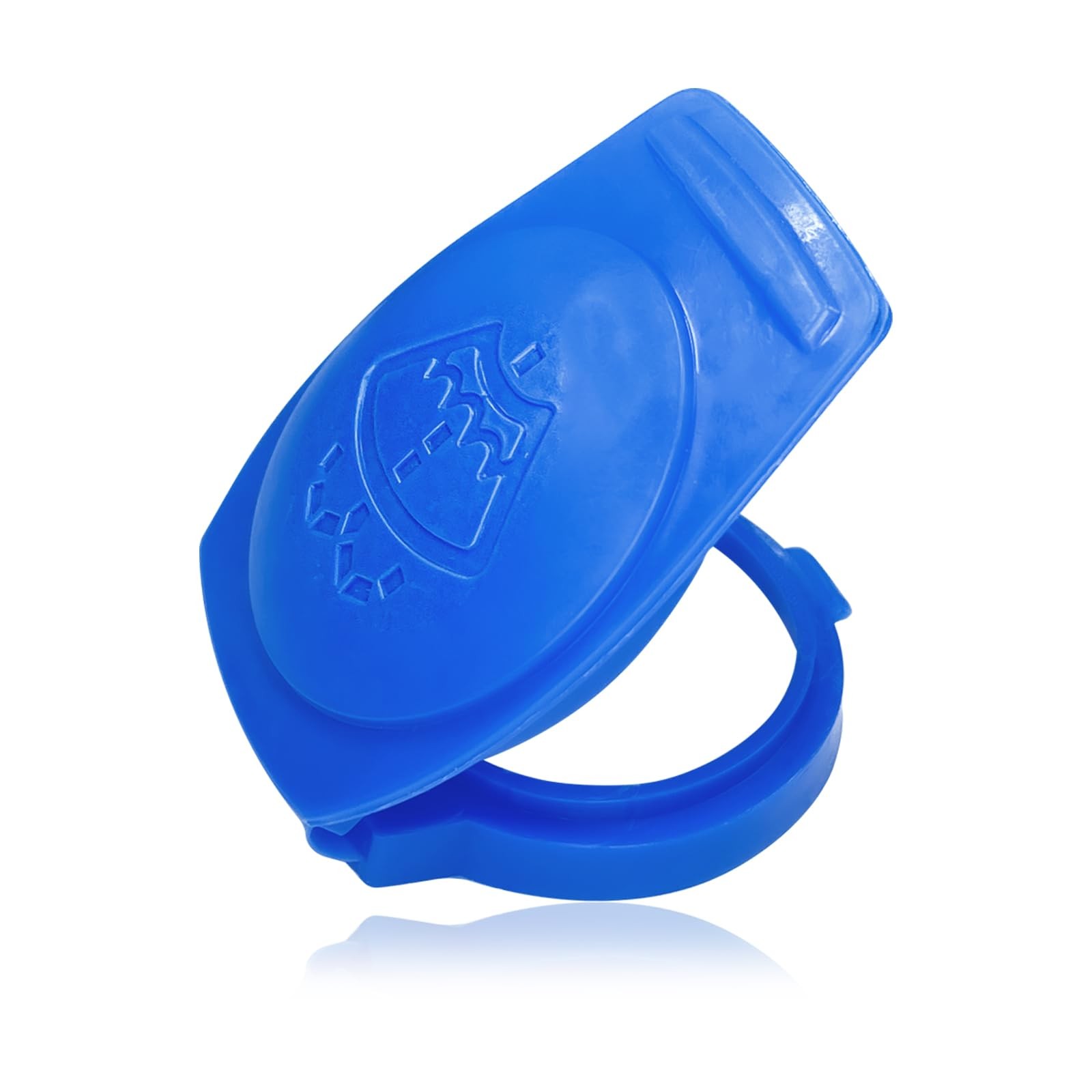 QKYS Windshield Washer Reservoir Caps, Tank Bottle Cap Cover 1PCS, blue