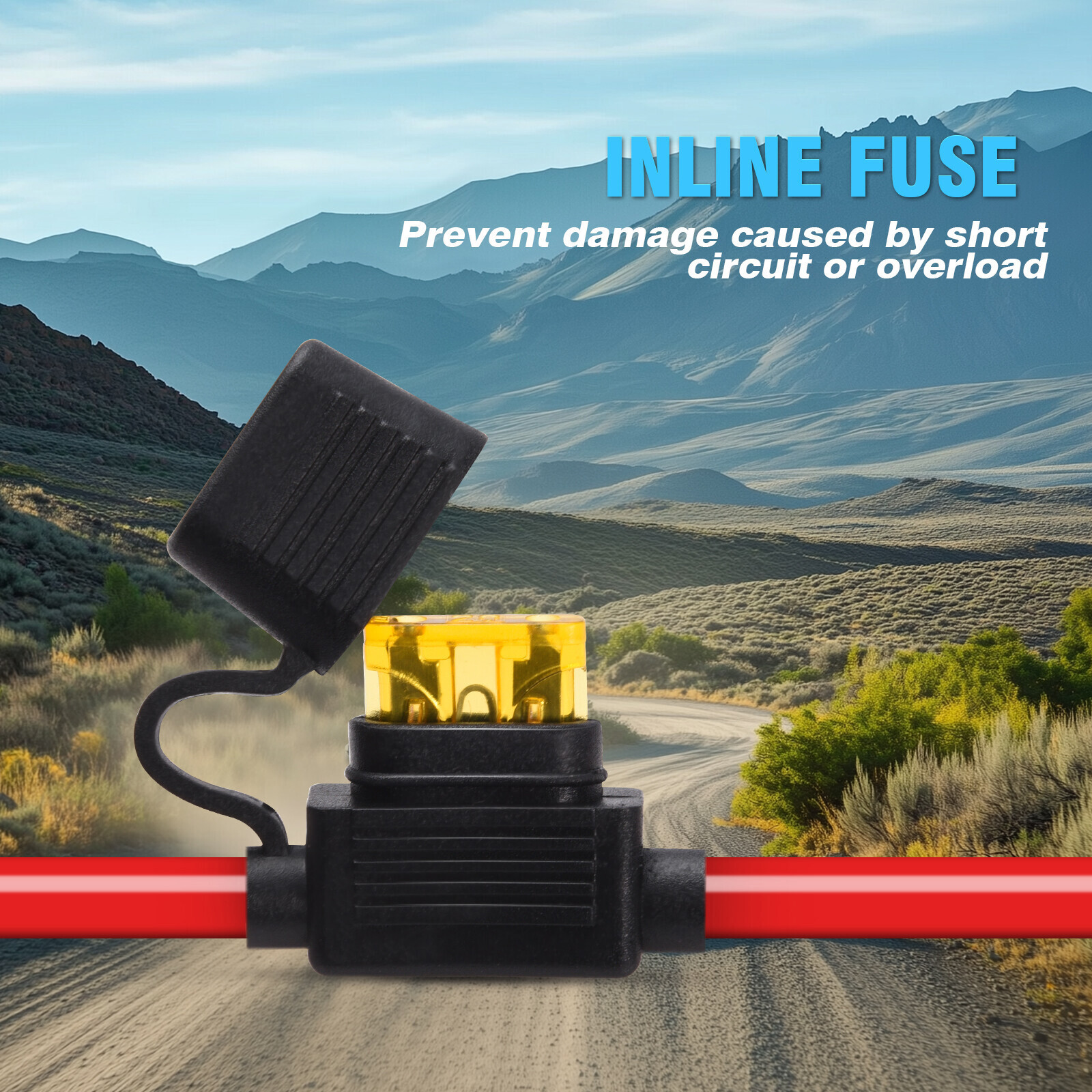 Universal UTV ATV Turn Signal Street Legal Kit for Polaris Ranger General CFMOTO