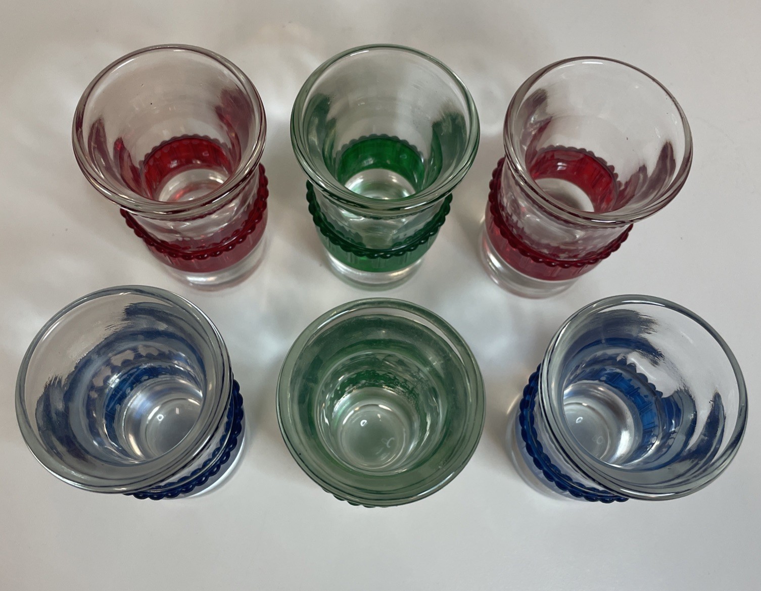 Vintage Park Sherman MCM Liquor Dispenser w/6 Shot Glasses Rotating Chrome Tray