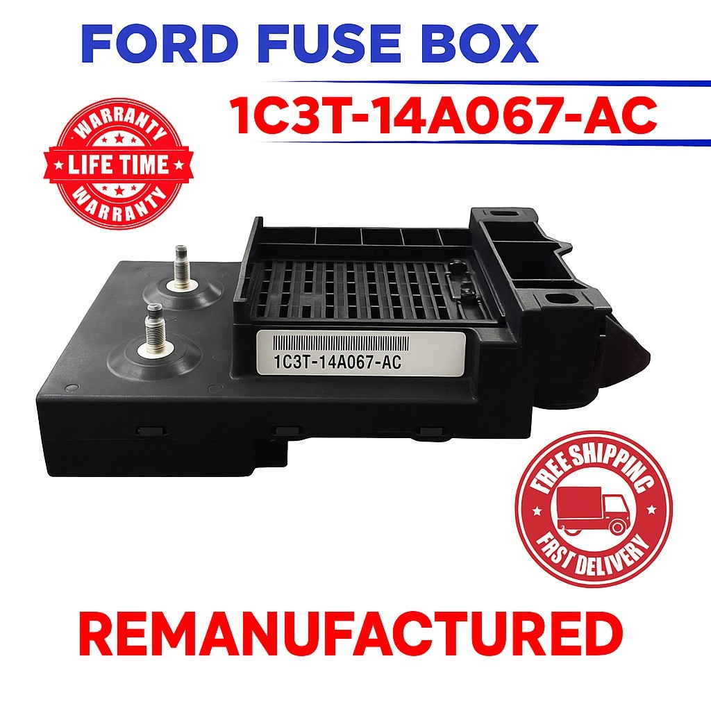 REBUILT 1C3T-14A067-AC 2000 FORD F250 F350 INTERIOR CABIN FUSE BOX