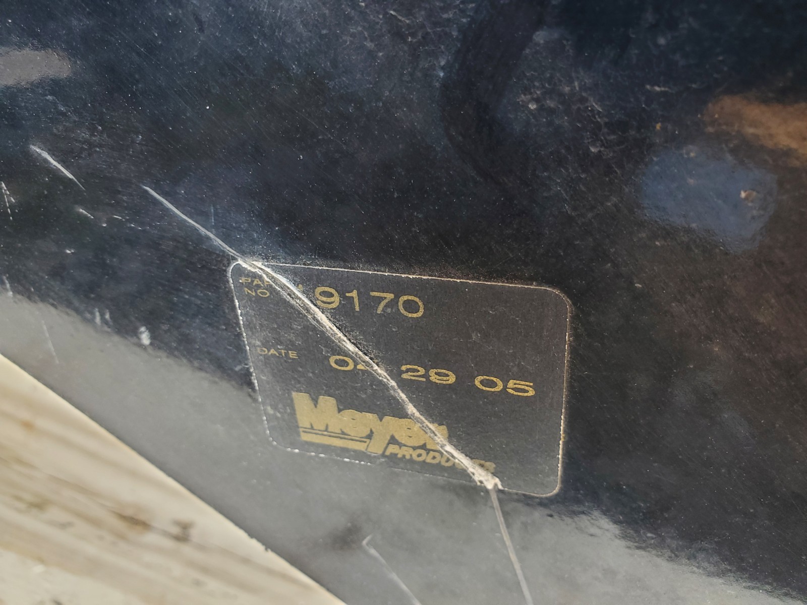 OEM Meyer Snow Plow EZ Xpress Brush Guard Lift Frame 19170 Express Headgear