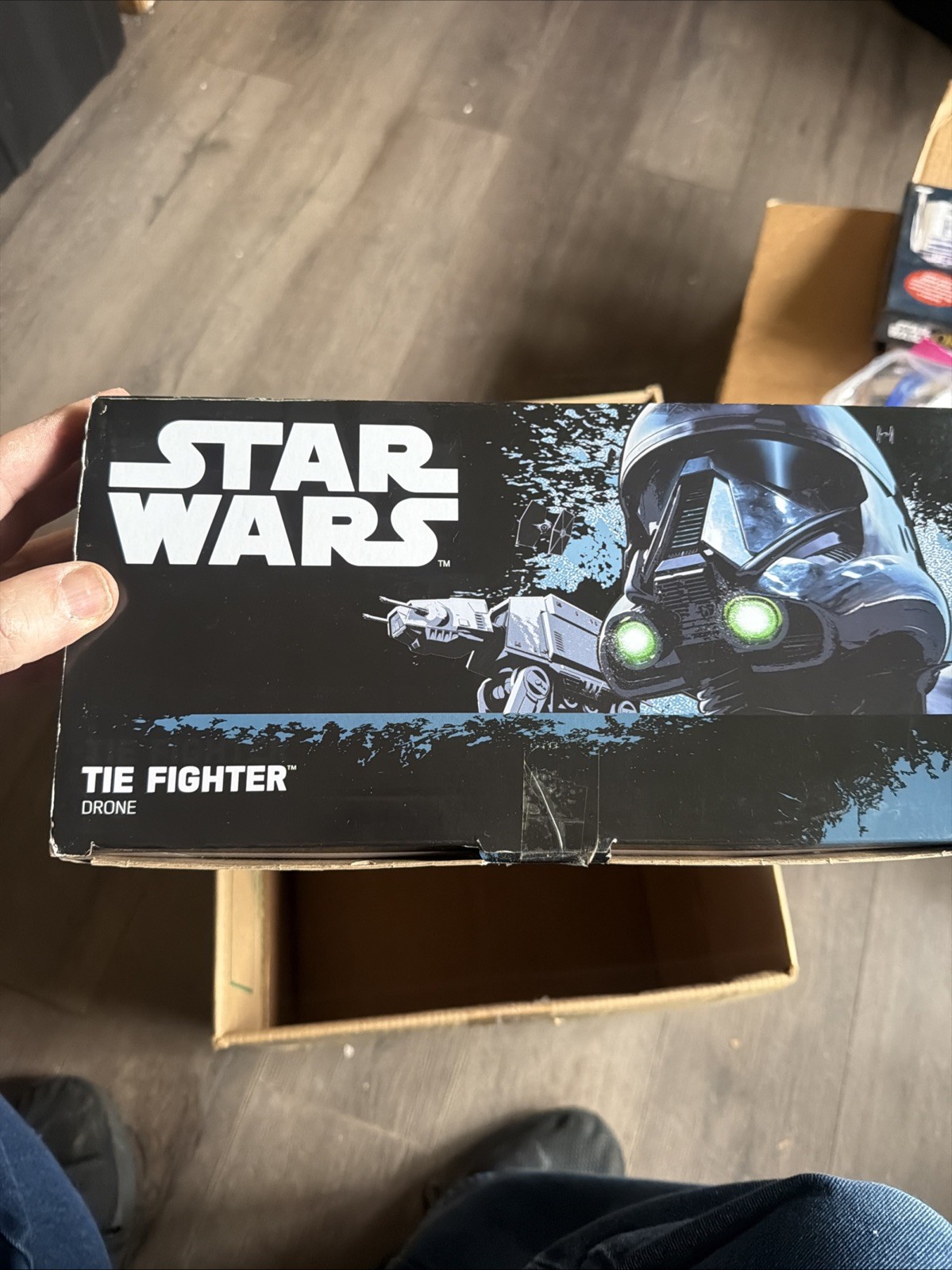 Star Wars AIR HOGS Tie Fighter Drone with Remote (Read Details)