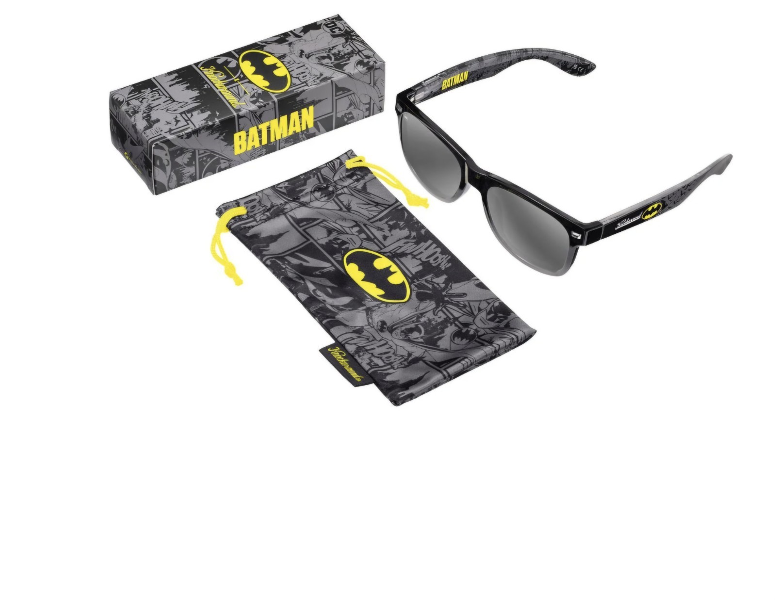 Knockaround Sunglasses Batman Fort Knocks Special Edition New in Box