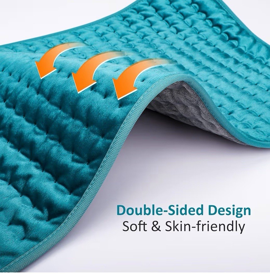 BESIGILA Electric Heating pad for Back/Shoulder/Neck/Leg/Cramps & Arthritis Pain