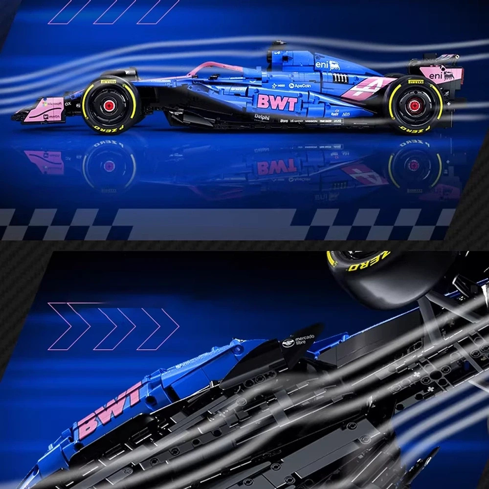 CaDA C64012 BWT ALpine Formula One Team A525 education building block sets toy