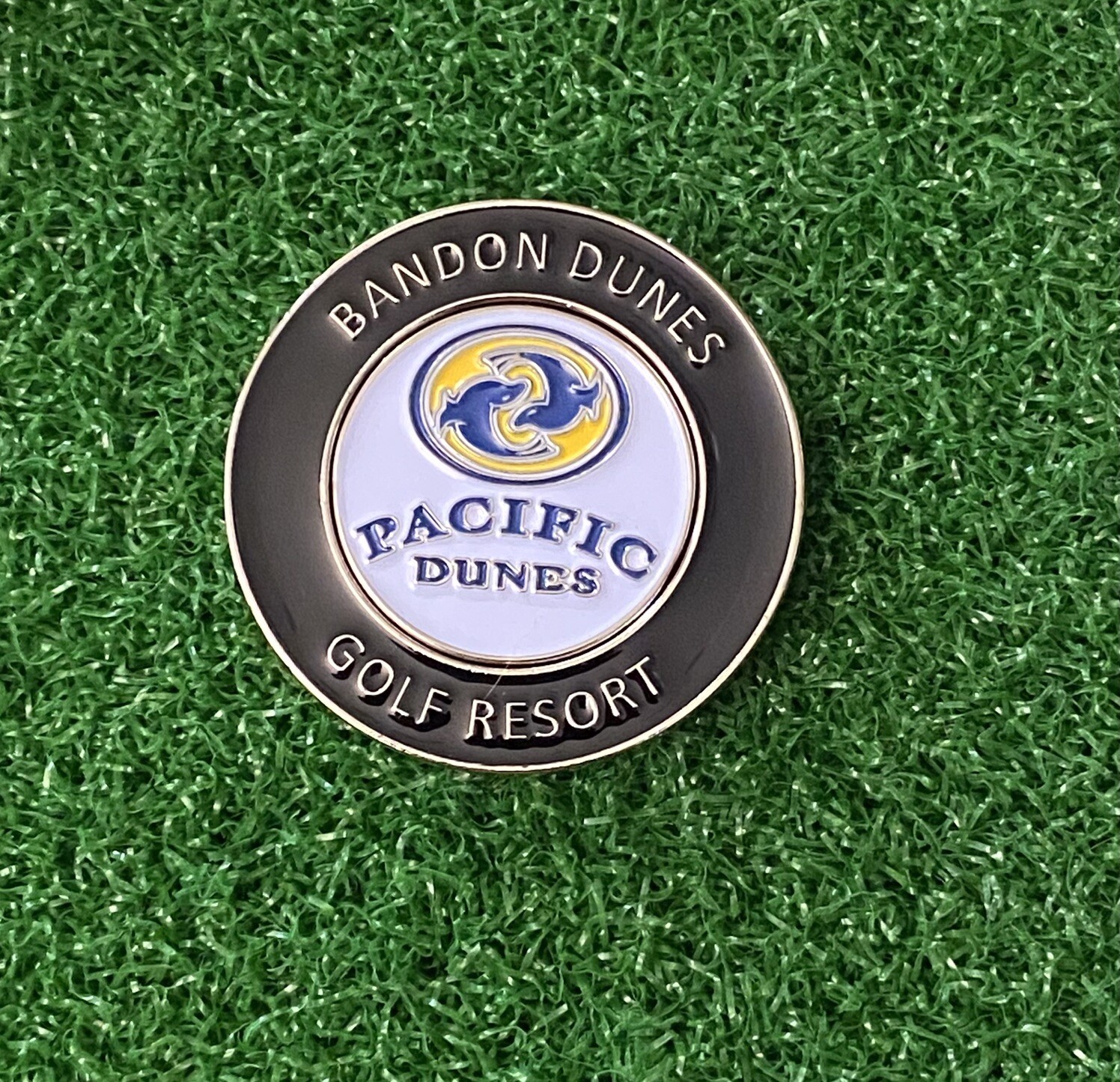 PACIFIC DUNES At BANDON DUNES 1-1/2” Magnetic Ball Mark w/Removable Marker