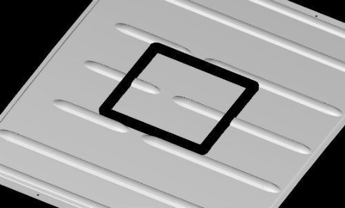 Sprinter NCV3 or VS30 (2007 - present) Roof Vent Adapter for 14" x 14" opening