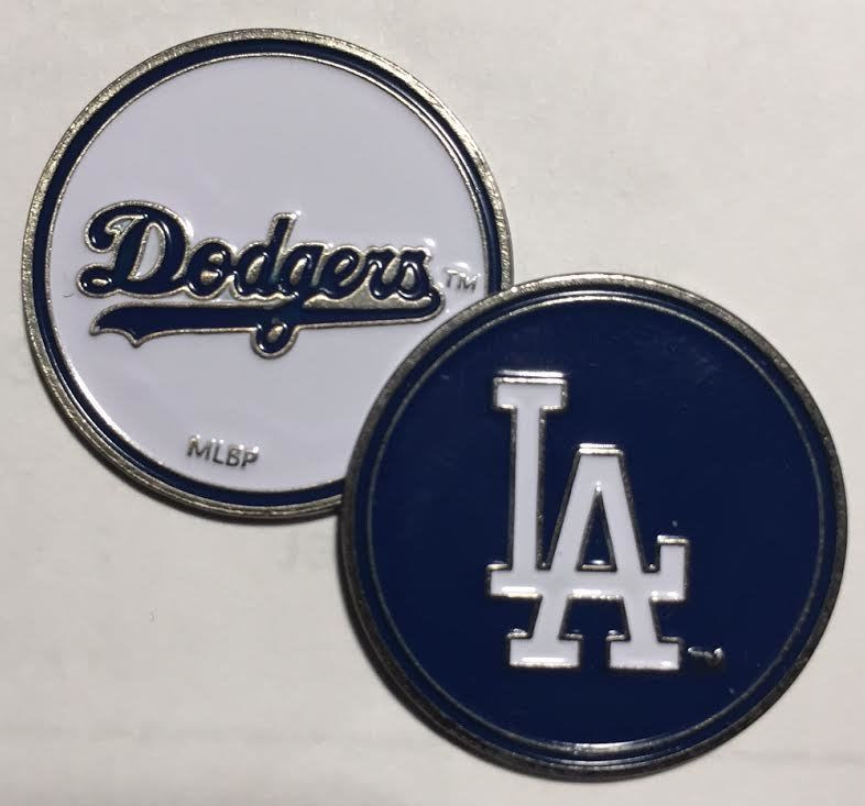 Los Angeles Dodgers Golf Ball Marker New