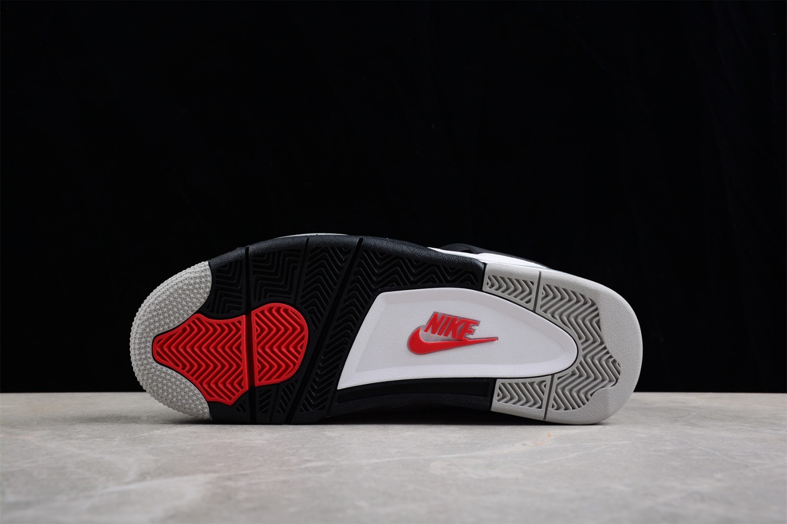 Men's Jordan 4 "What The" Retro Mid Top White Basketball Sneakera Shoes