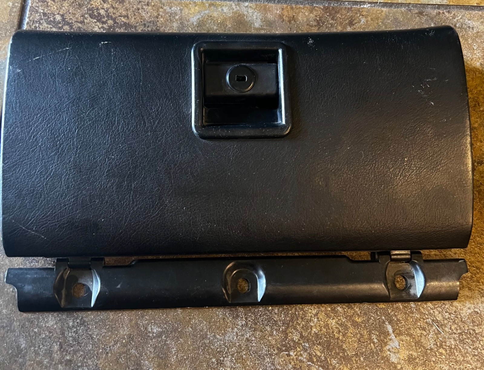 1979-1986 Porsche 928 Glove Box with Black Leather Door