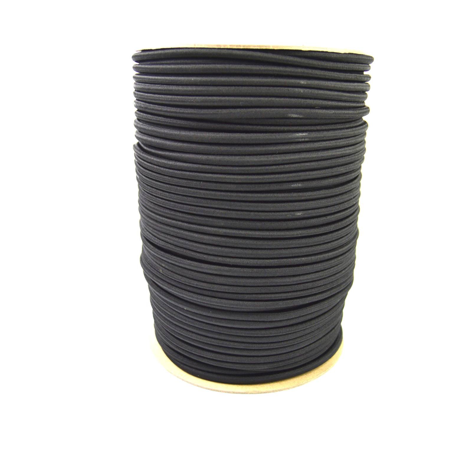 3/16" Black Bungee Cord Marine Grade Heavy Duty Shock Rope Tie Down Stretch Band