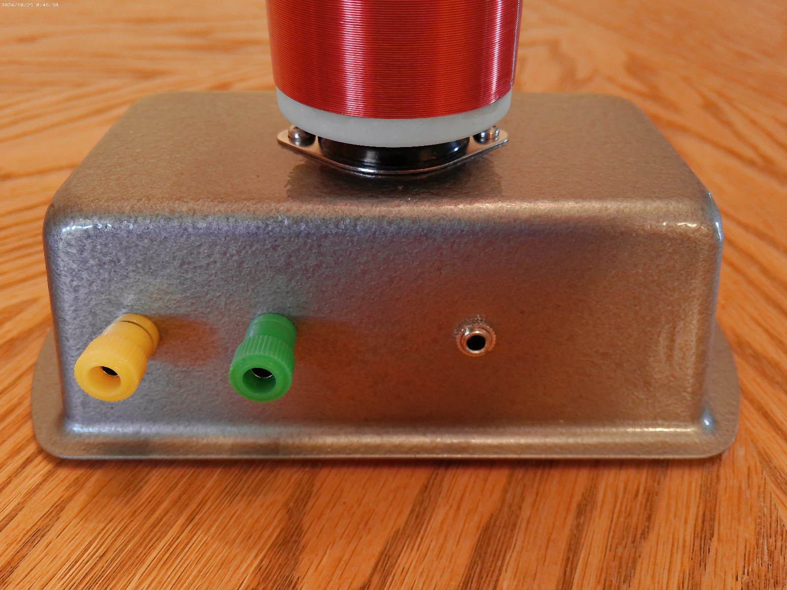 Dual Coil AM BDCST. Crystal Radio W/Tunable BCI Trap & Headset