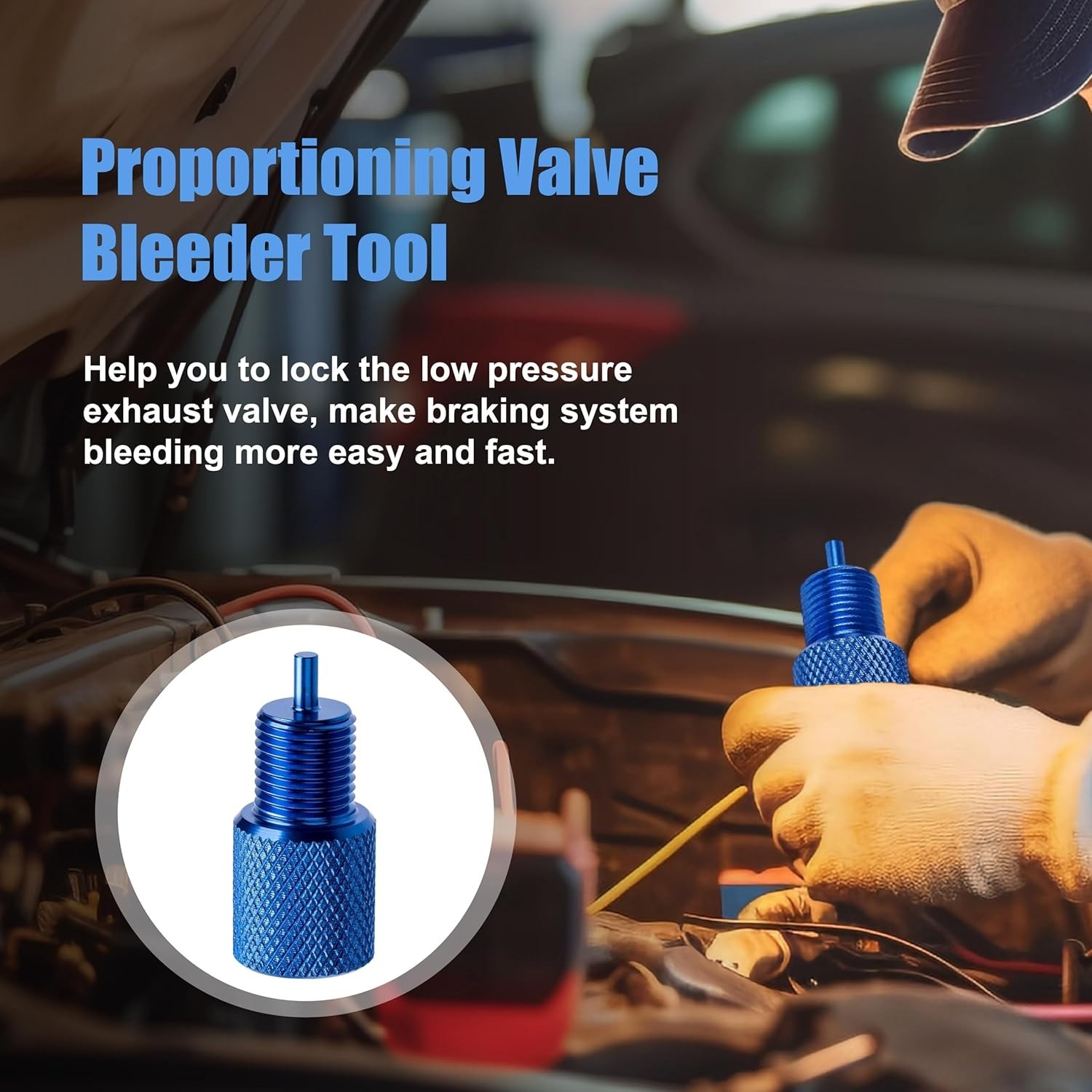 Brake Proportioning Valve Bleeder Tool, Valve Bleeding Tool Compatible with G...