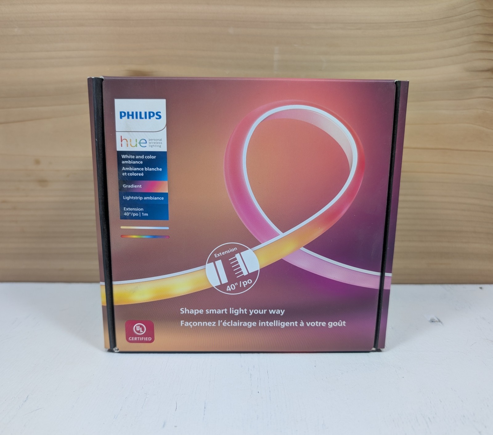 Hue Gradient Ambiance Light Strip Extension 3Ft Flexible Color Changing Led sync