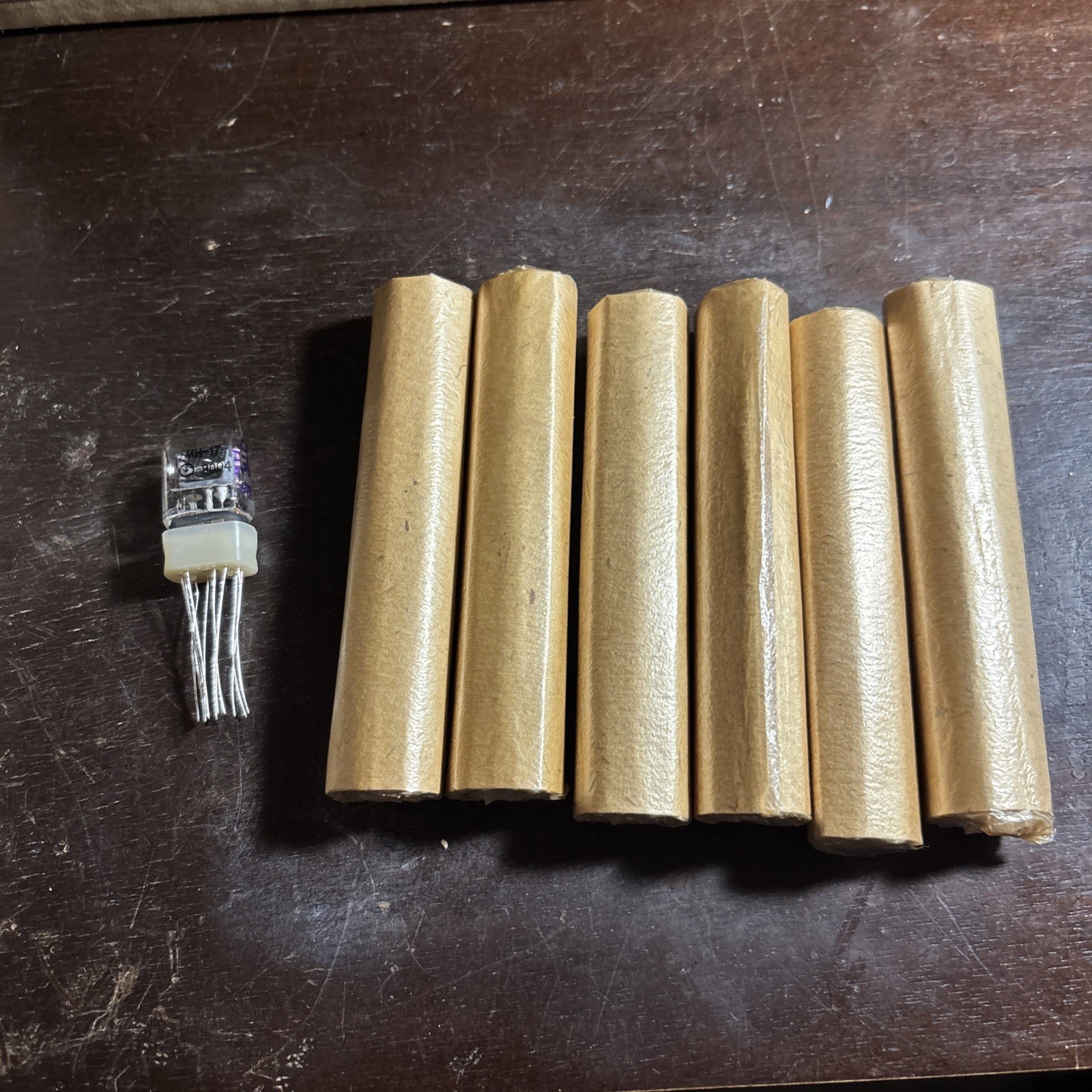 NOS 6 x IN-17 Nixie Tubes in original boxes Tube Brand new