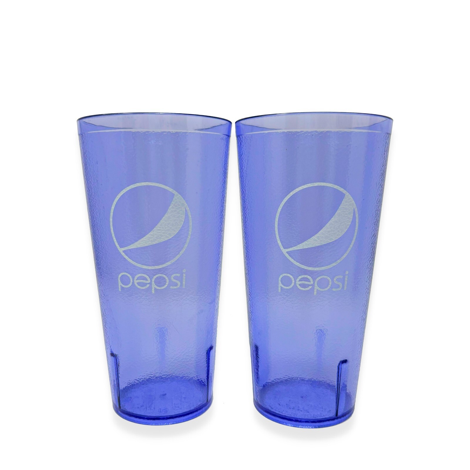 20-32oz Restaurant Grade Red-Blue Coca Cola-Pepsi Heavy-Duty Plastic Tumblers