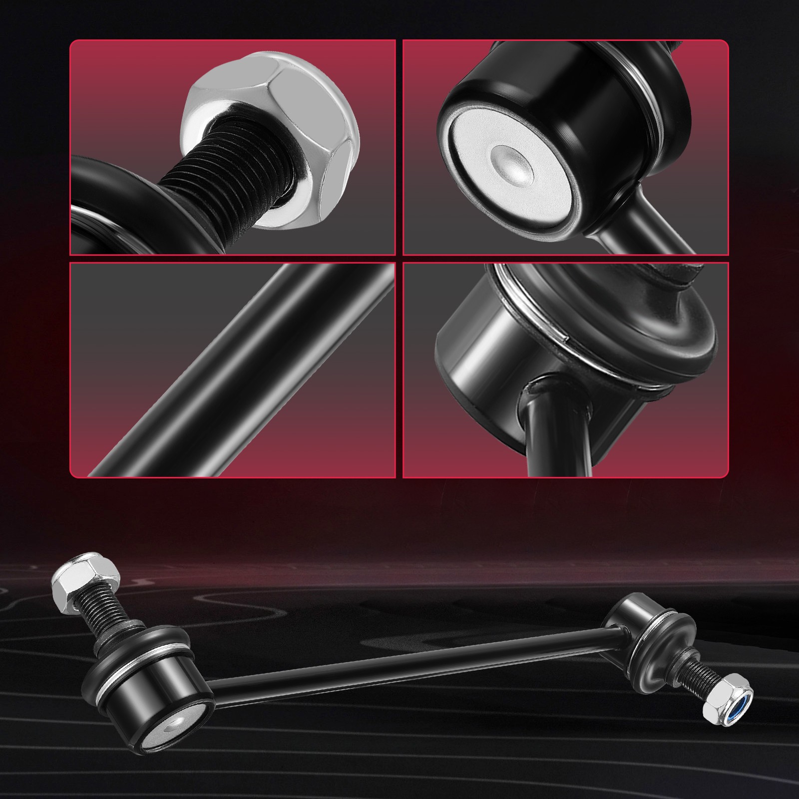 2pcs Front Sway Bar End Link for 2007-2017 Nissan Altima Maxima Murano Rogue