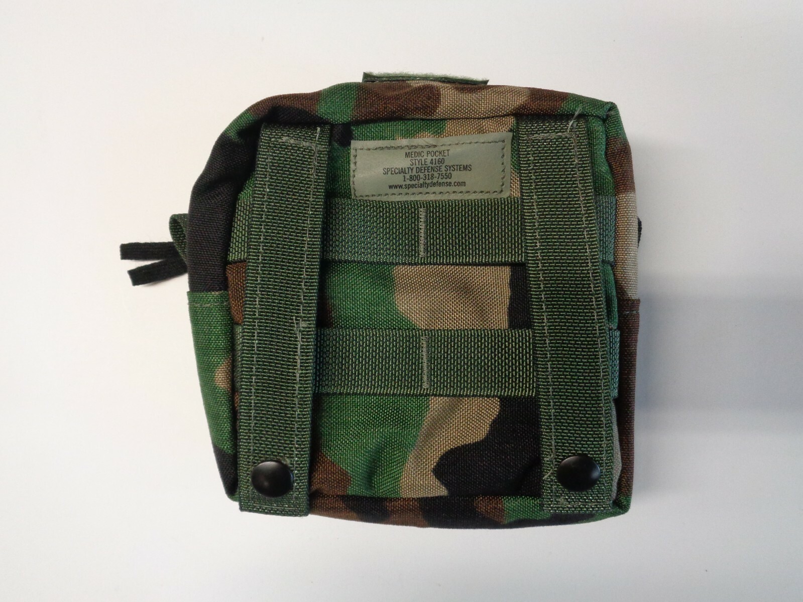 NEW SDS Specialty Defense Systems MOLLE Medic Pocket BDU Woodland Camo