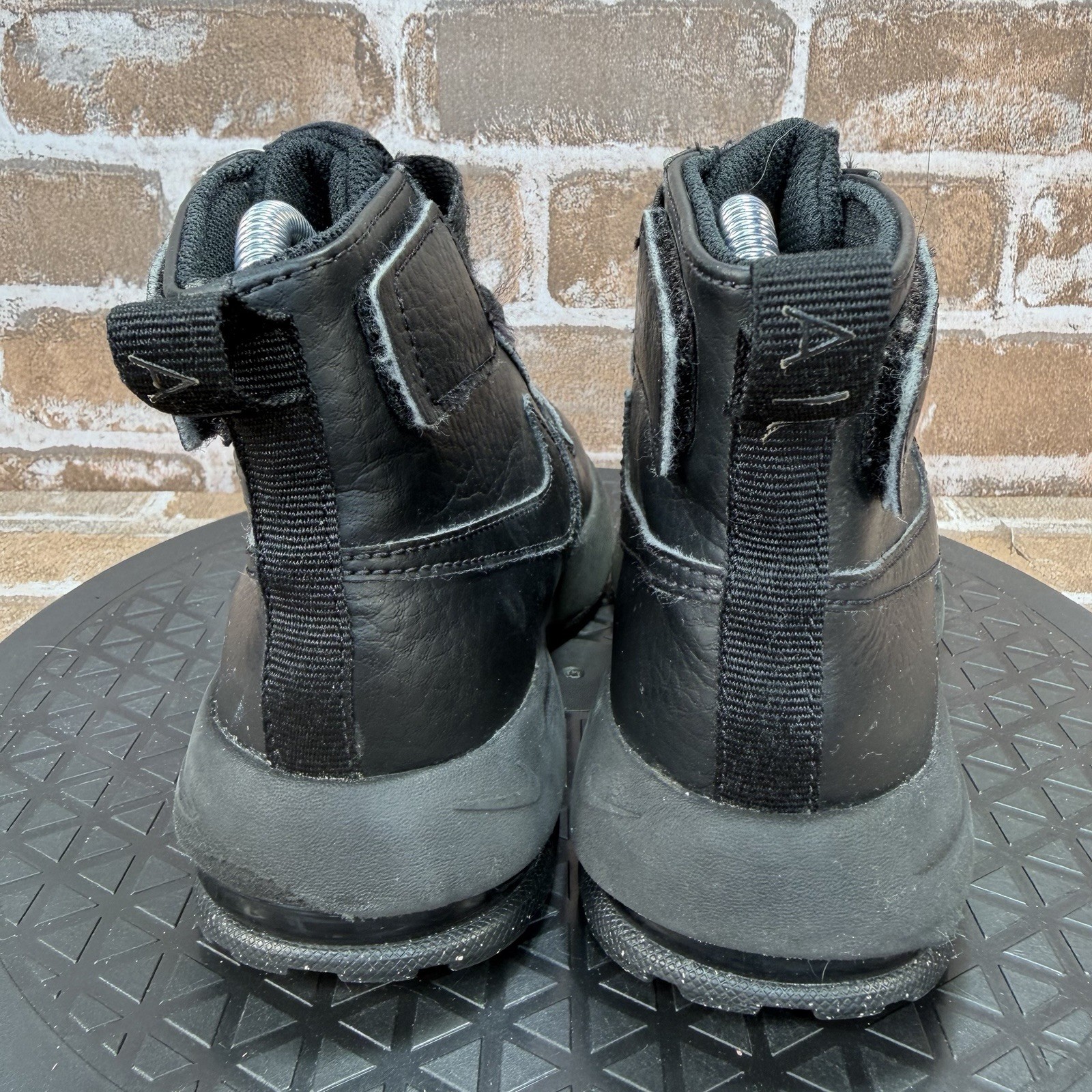 Nike Air Max Goaterra 2.0 Boots Triple Black DC9513-001 Boys Toddler Size 13C