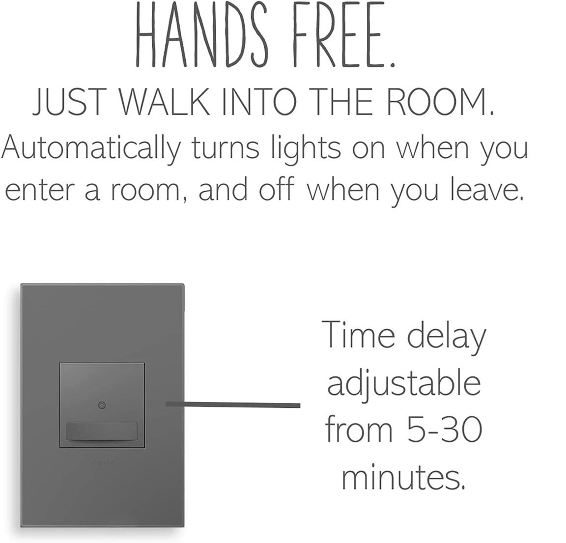 Legrand Adorne Sensa Automatic Light Sensor Occupancy Switch BUY MORE & SAVE!!!!