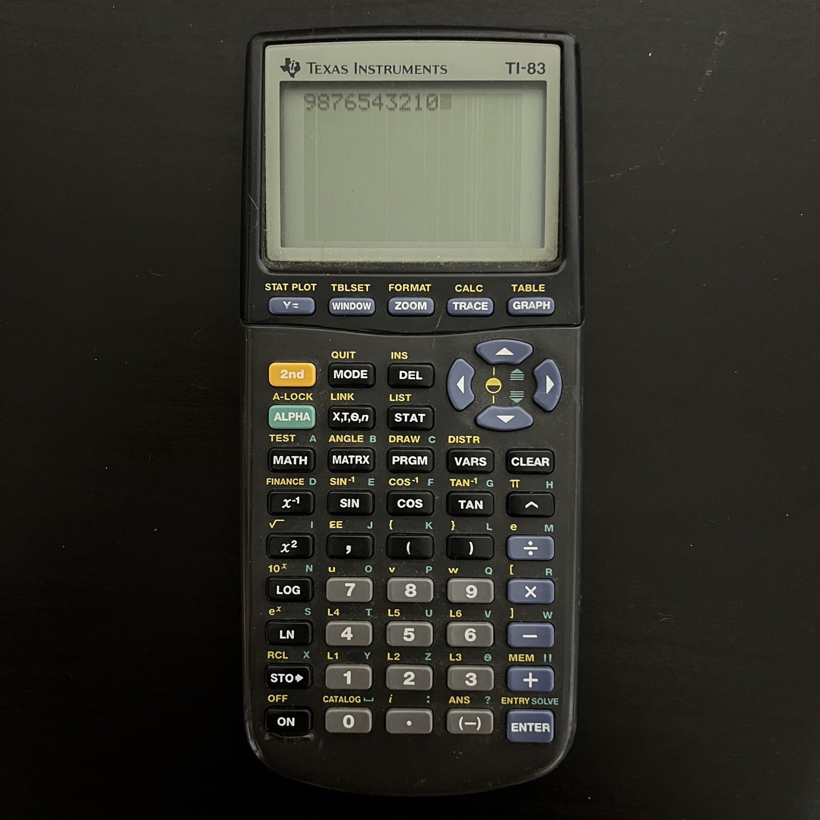 Lot Of 2 Texas Instruments TI-83 & TI-83 Plus Graphing Calculator - Black - READ