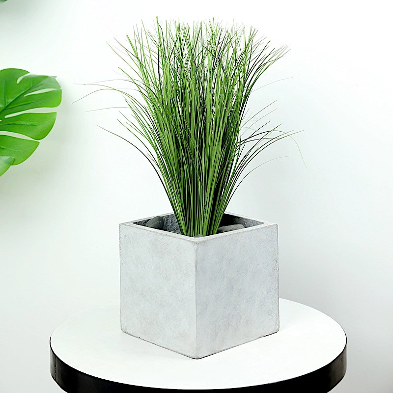 3 Green 20" Artificial Faux Grass Sprays Stems Wedding Party Home Centerpieces