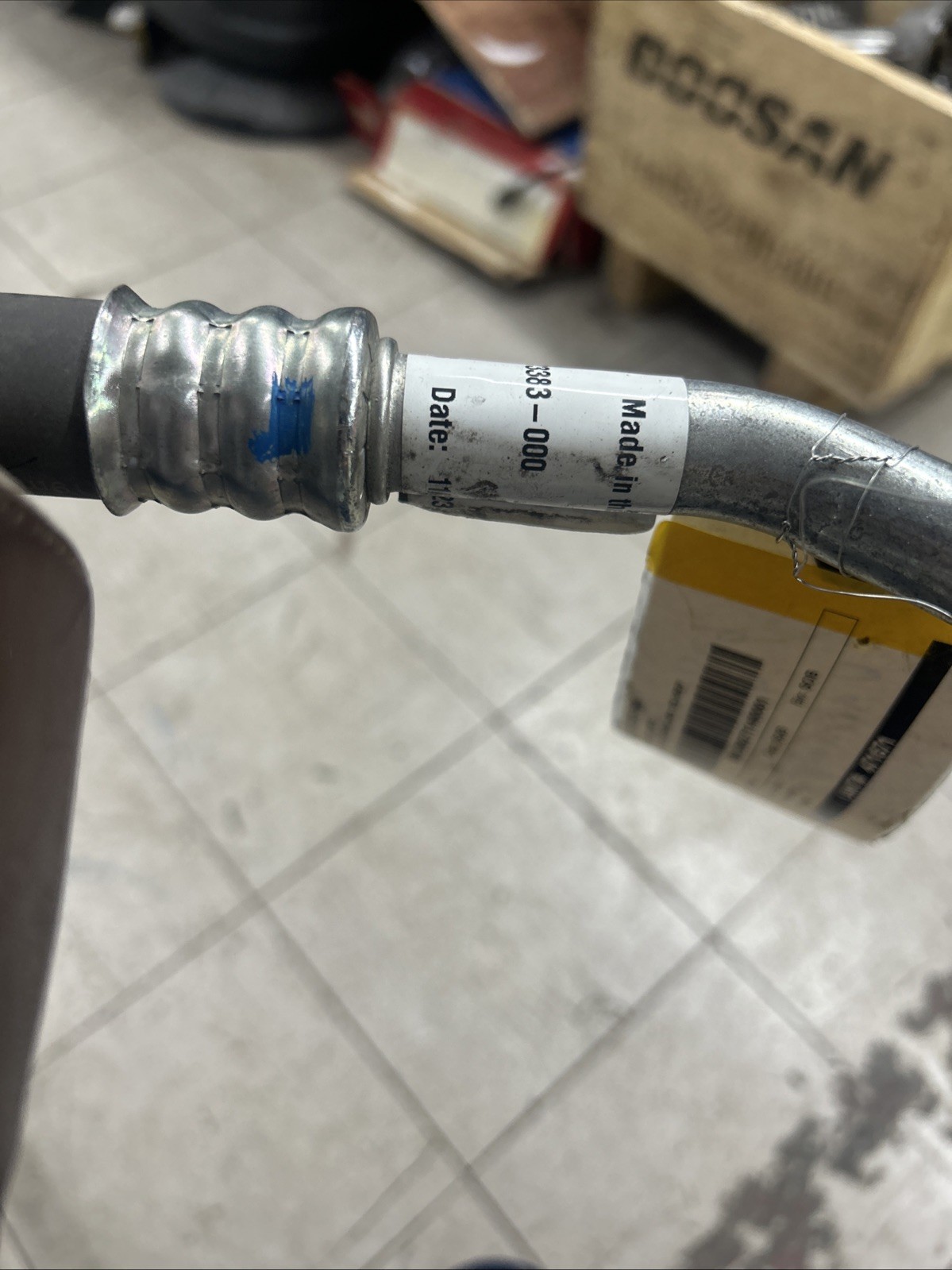 2018-24 FREIGHTLINER CASCADIA AC AIR CONDITIONING HOSE LINE A22-73383-000 OEM