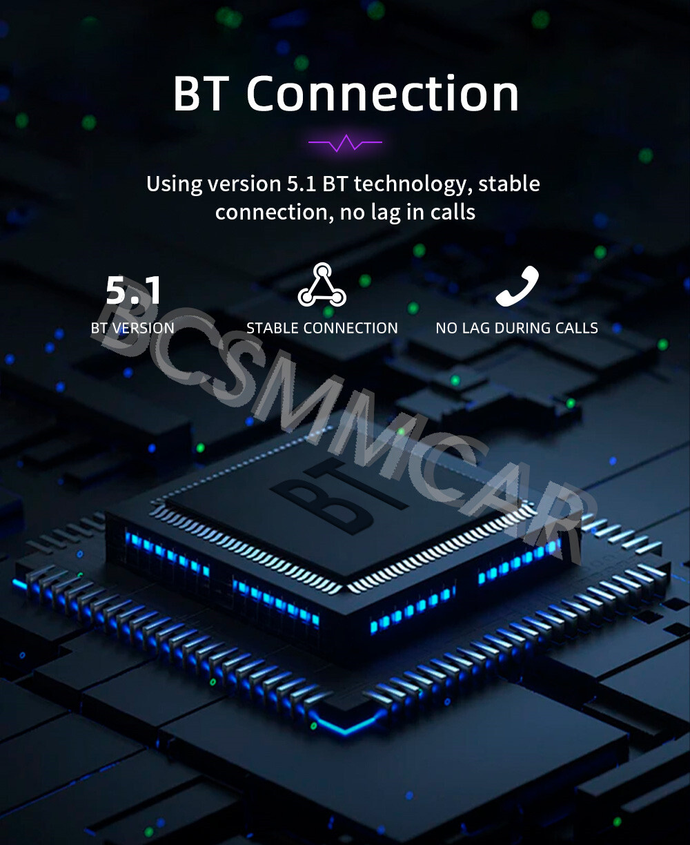 1DIN Car Stereo Player For Apple CarPlay 4.1in Touch Screen BT FM Radio USB AUX